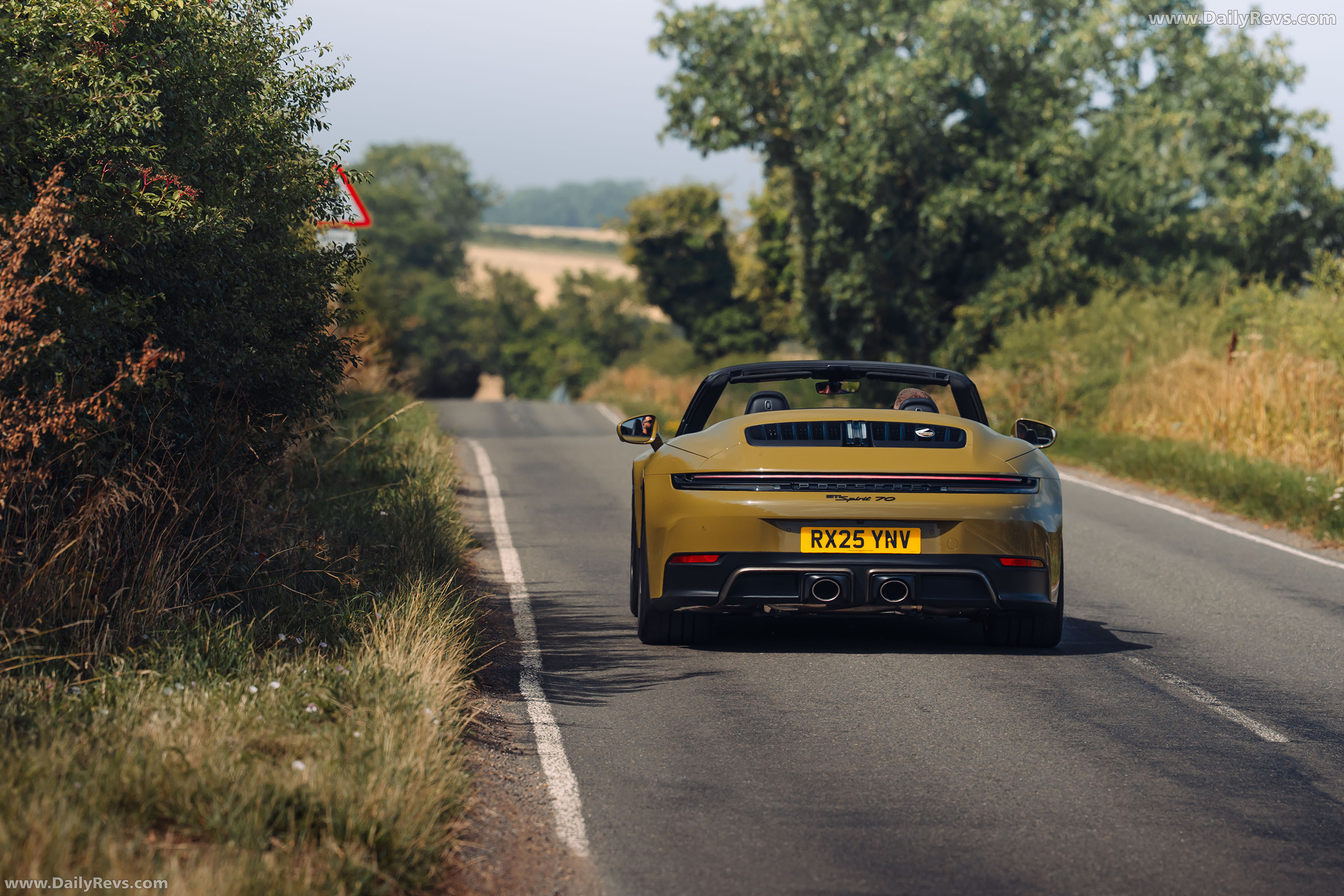 2026 Porsche 911 Spirit 70 992 ll UK Version Rear View