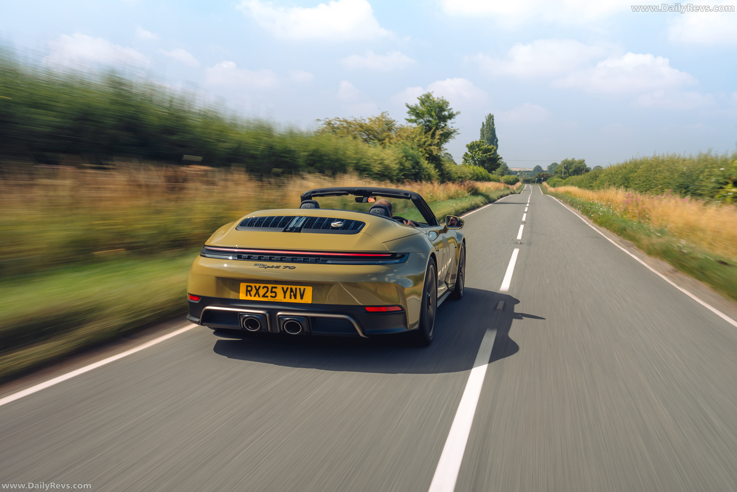 2026 Porsche 911 Spirit 70 992 ll UK Version Rear View