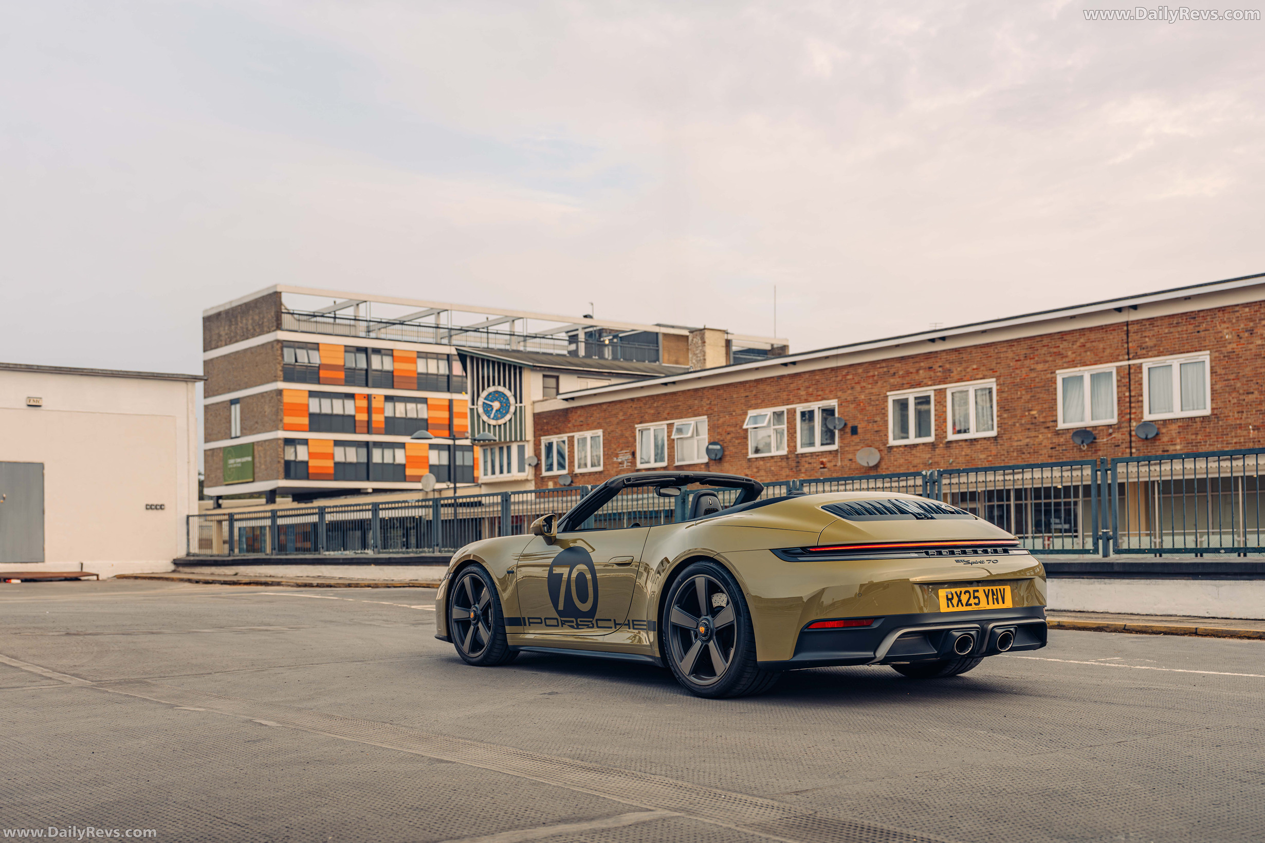 2026 Porsche 911 Spirit 70 992 ll UK Version Rear View