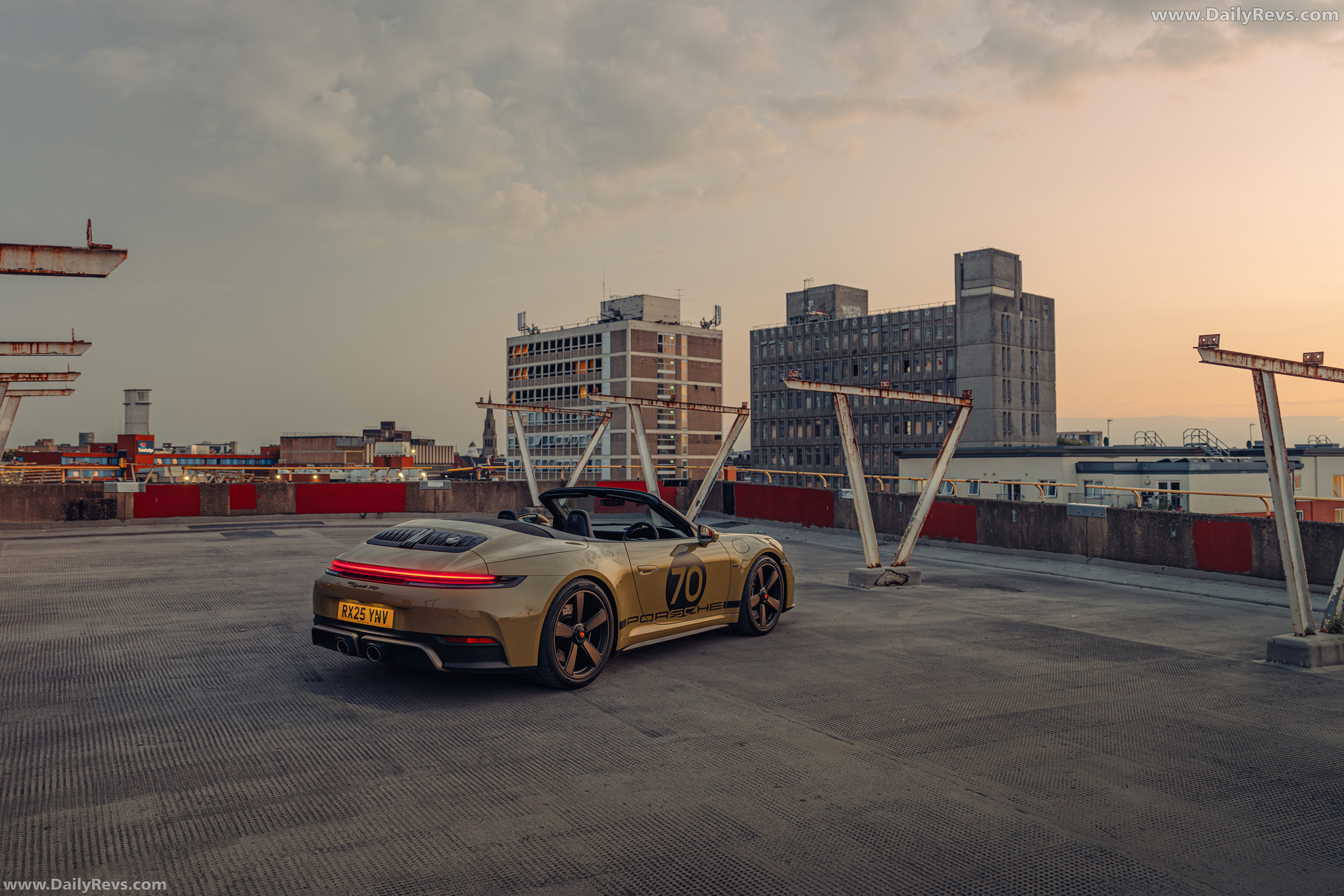 2026 Porsche 911 Spirit 70 992 ll UK Version Rear View