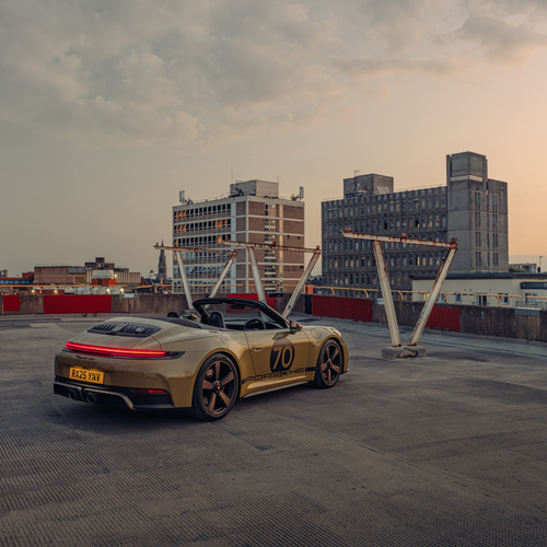 2026 Porsche 911 Spirit 70 992 ll UK Version Rear View