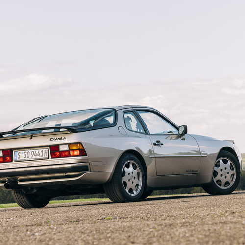 1989 Porsche 944 Turbo Coupe Rear View