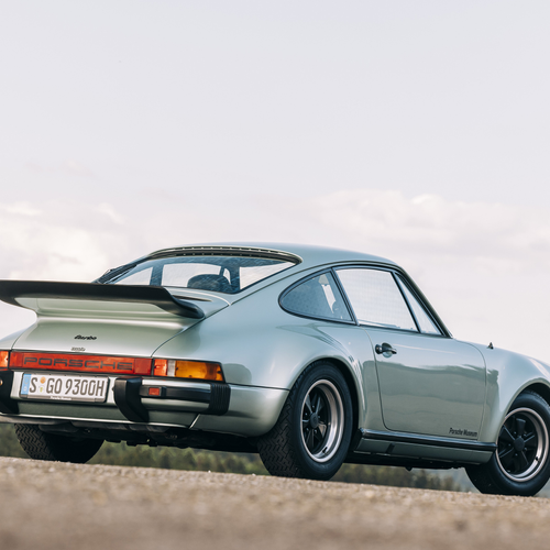 1975 Porsche 911 Turbo 3.0 Coupe Rear View