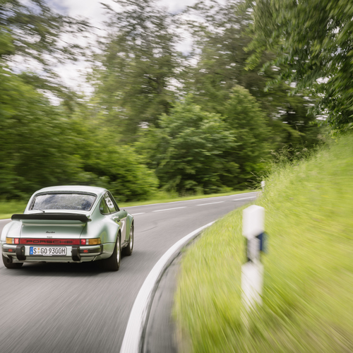 1975 Porsche 911 Turbo 3.0 Coupe Rear View