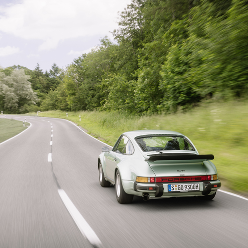 1975 Porsche 911 Turbo 3.0 Coupe Rear View