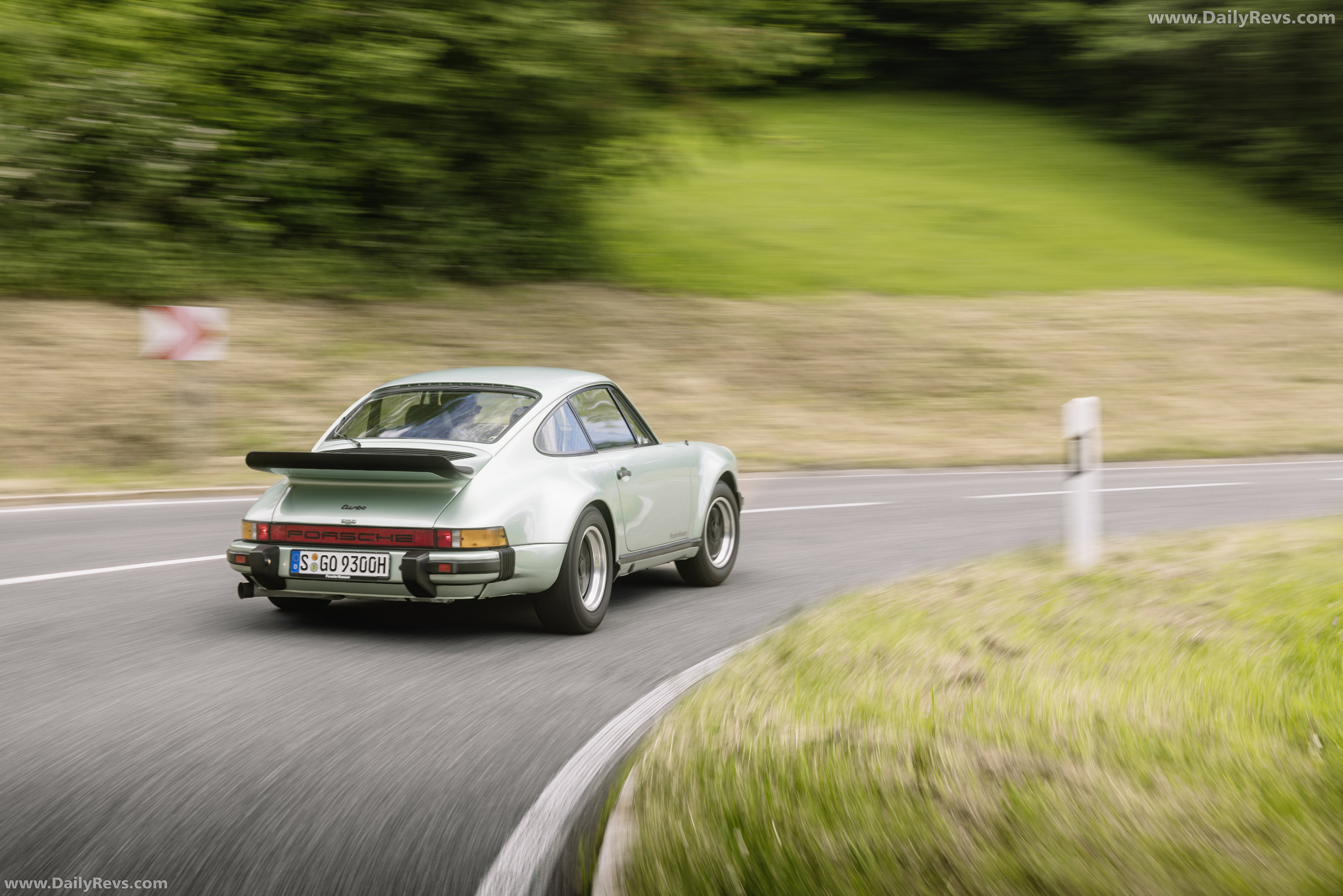 1975 Porsche 911 Turbo 3.0 Coupe Rear View
