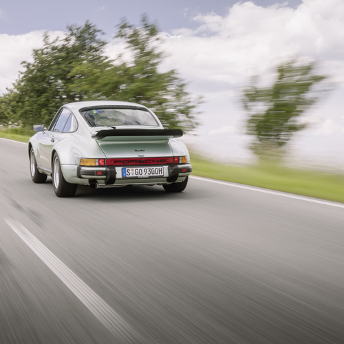 1975 Porsche 911 Turbo 3.0 Coupe Rear View
