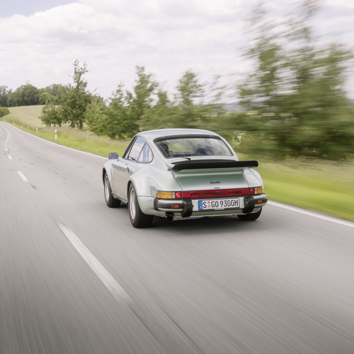 1975 Porsche 911 Turbo 3.0 Coupe Rear View