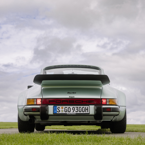 1975 Porsche 911 Turbo 3.0 Coupe Rear View