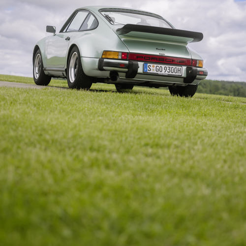 1975 Porsche 911 Turbo 3.0 Coupe Rear View