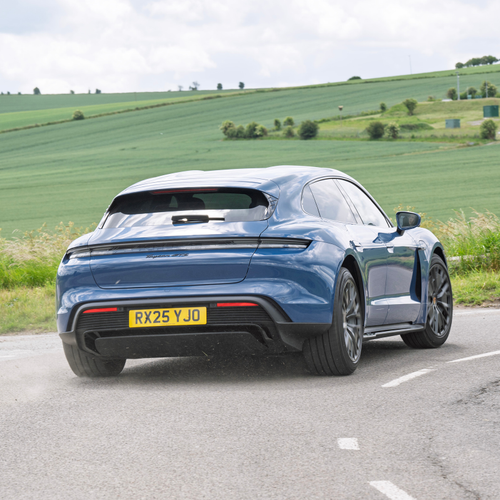 2025 Porsche Taycan GTS Sport Turismo J1 II UK Version Rear View