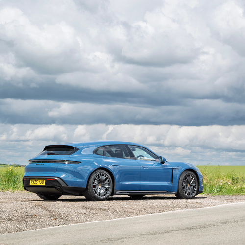 2025 Porsche Taycan GTS Sport Turismo J1 II UK Version Rear View