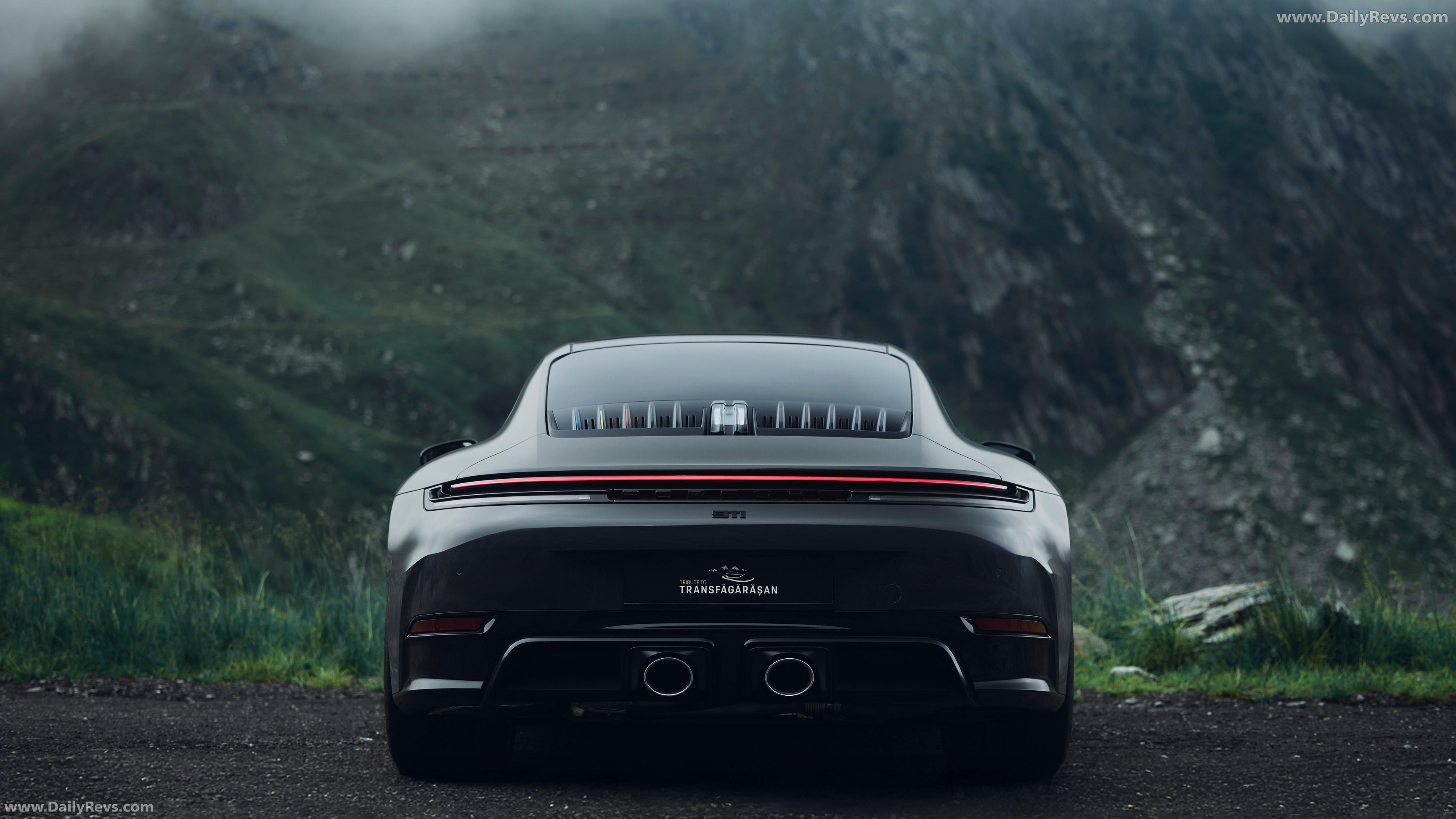 2025 Porsche 911 Carrera 4 GTS Tribute to Transfăgărășan Rear View