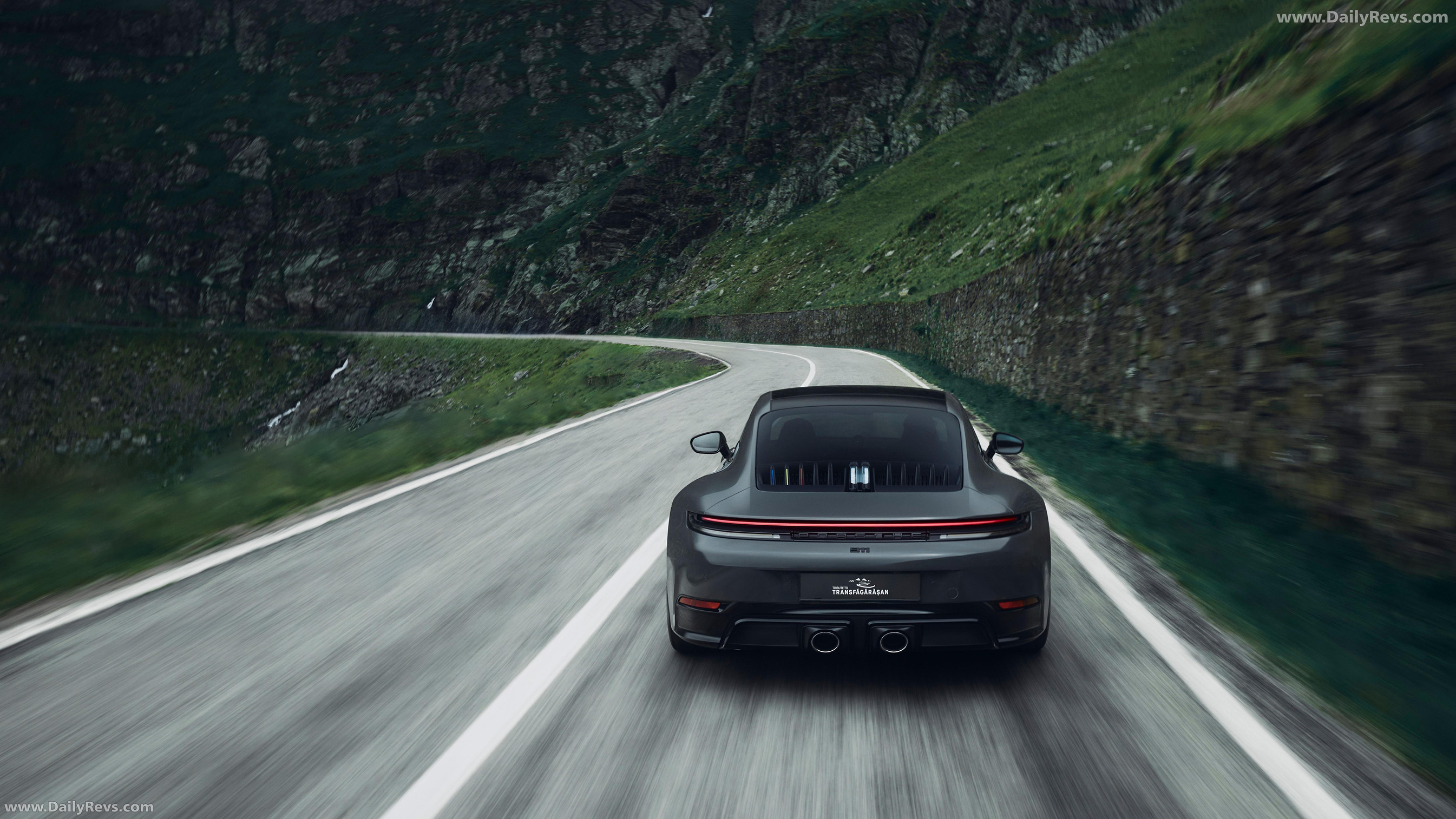 2025 Porsche 911 Carrera 4 GTS Tribute to Transfăgărășan Rear View