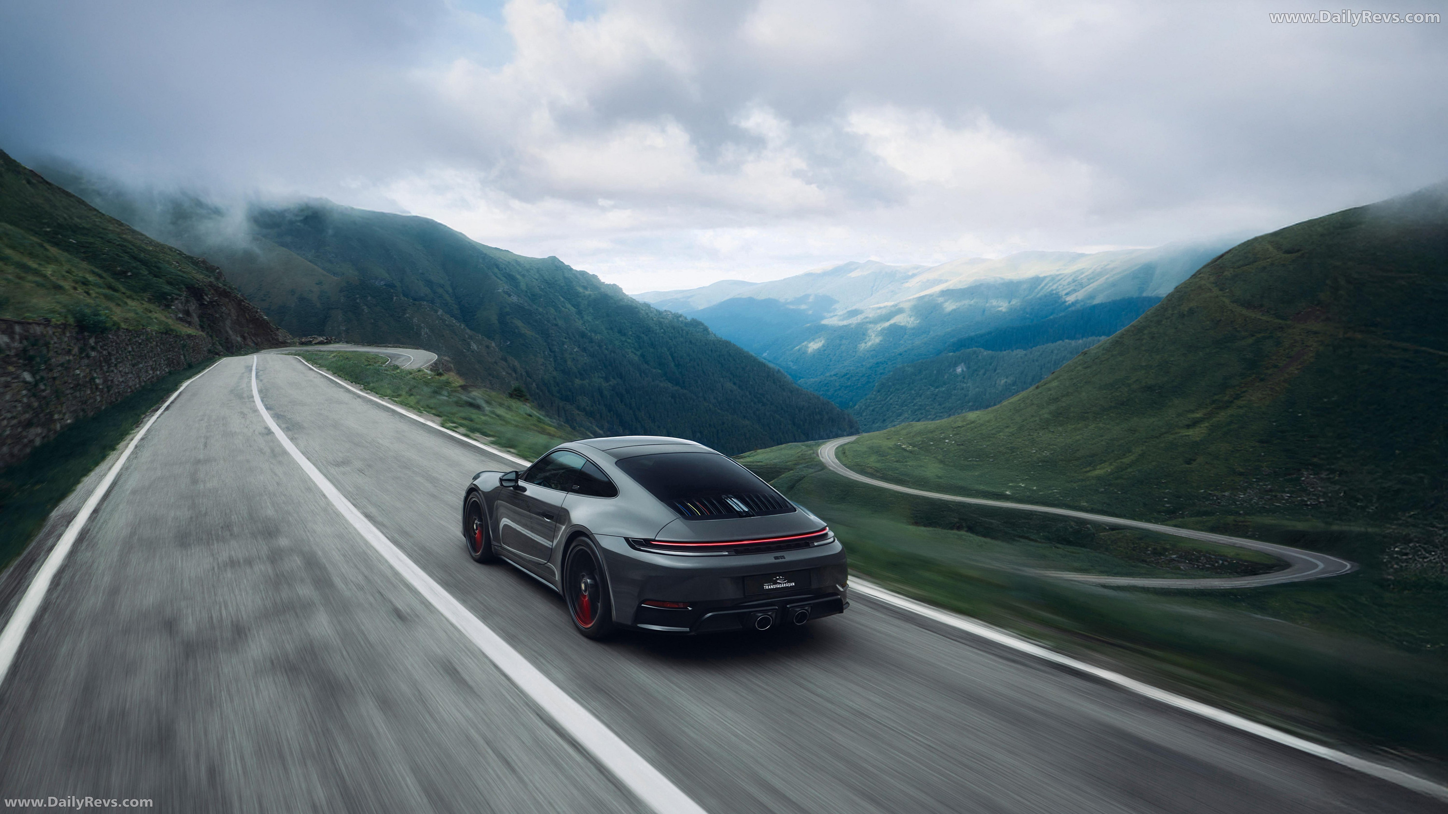 2025 Porsche 911 Carrera 4 GTS Tribute to Transfăgărășan Rear View