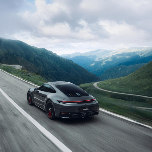 2025 Porsche 911 Carrera 4 GTS Tribute to Transfăgărășan Rear View