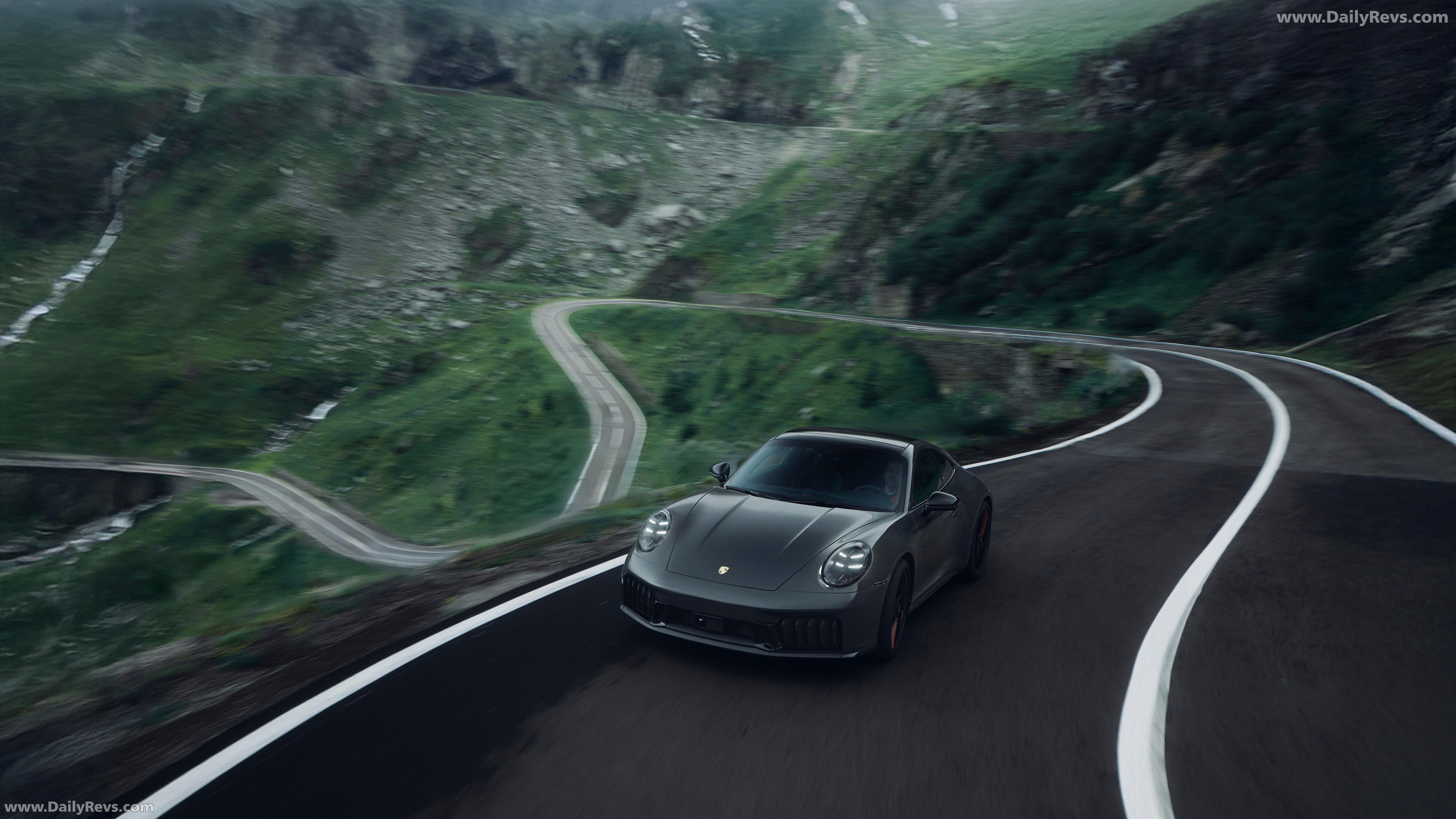 2025 Porsche 911 Carrera 4 GTS Tribute to Transfăgărășan Top View