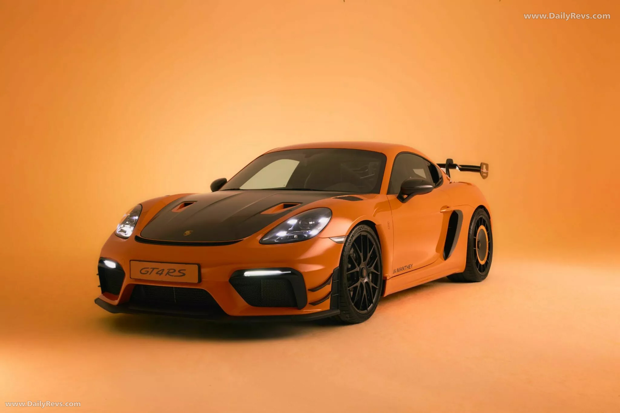 2025 Porsche 718 Cayman GT4 RS Manthey Kit Front View