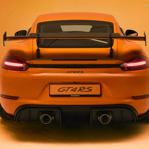 2025 Porsche 718 Cayman GT4 RS Manthey Kit Rear View