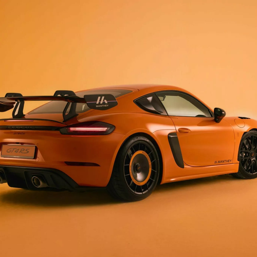 2025 Porsche 718 Cayman GT4 RS Manthey Kit Rear View