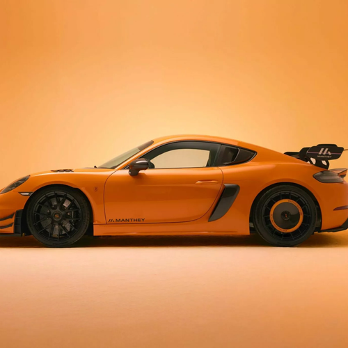 2025 Porsche 718 Cayman GT4 RS Manthey Kit Side View