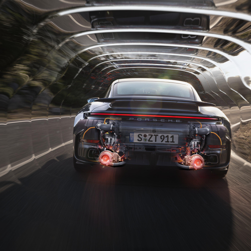 2026 Porsche 911 Turbo S 992 ll Rear View