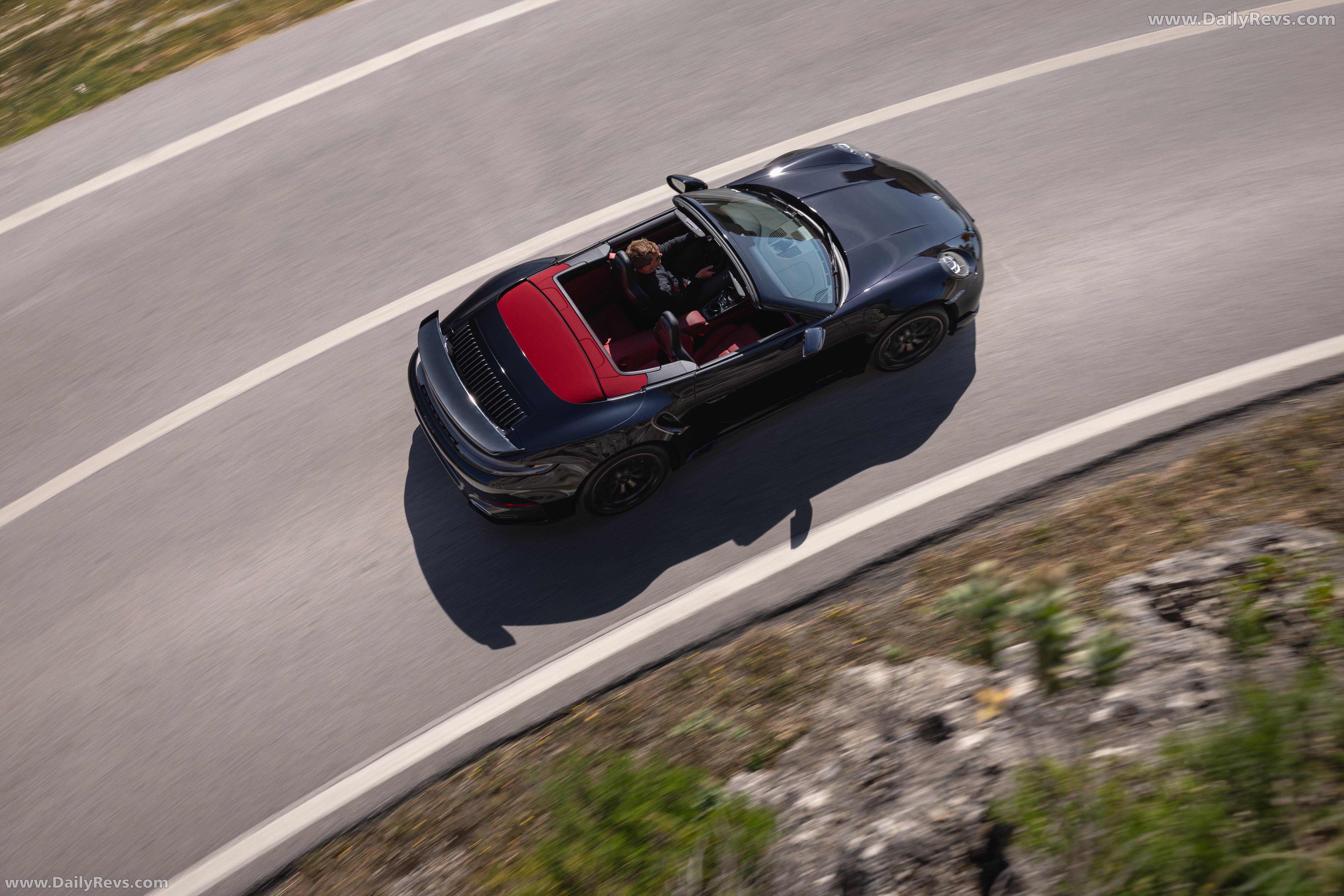 2026 Porsche 911 Turbo S Cabriolet 992 ll Top View