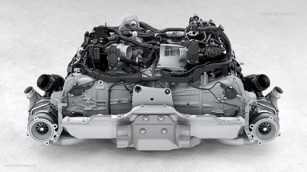 2026 Porsche 911 Turbo S Cabriolet 992 ll Engine
