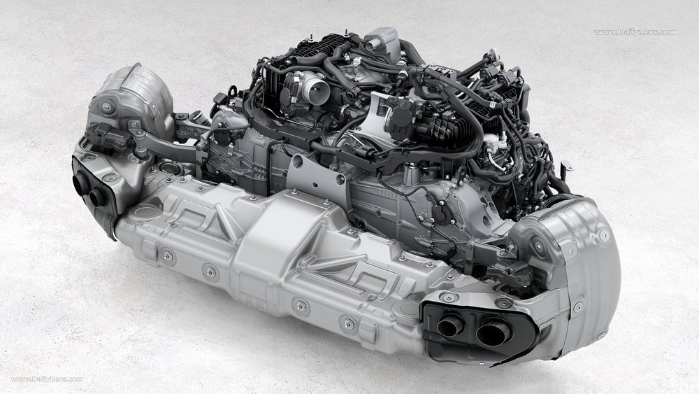 2026 Porsche 911 Turbo S Cabriolet 992 ll Engine