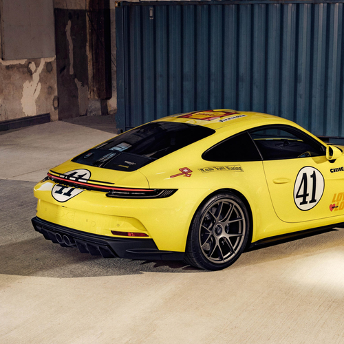 2025 Porsche 911 S/T Rear View