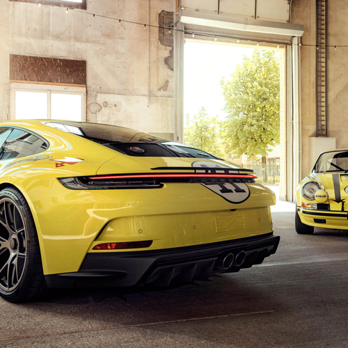 2025 Porsche 911 S/T Rear View