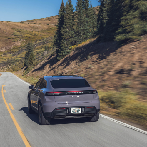 2025 Porsche Macan 4S Provence Rear View