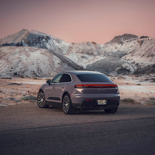2025 Porsche Macan 4S Provence Rear View