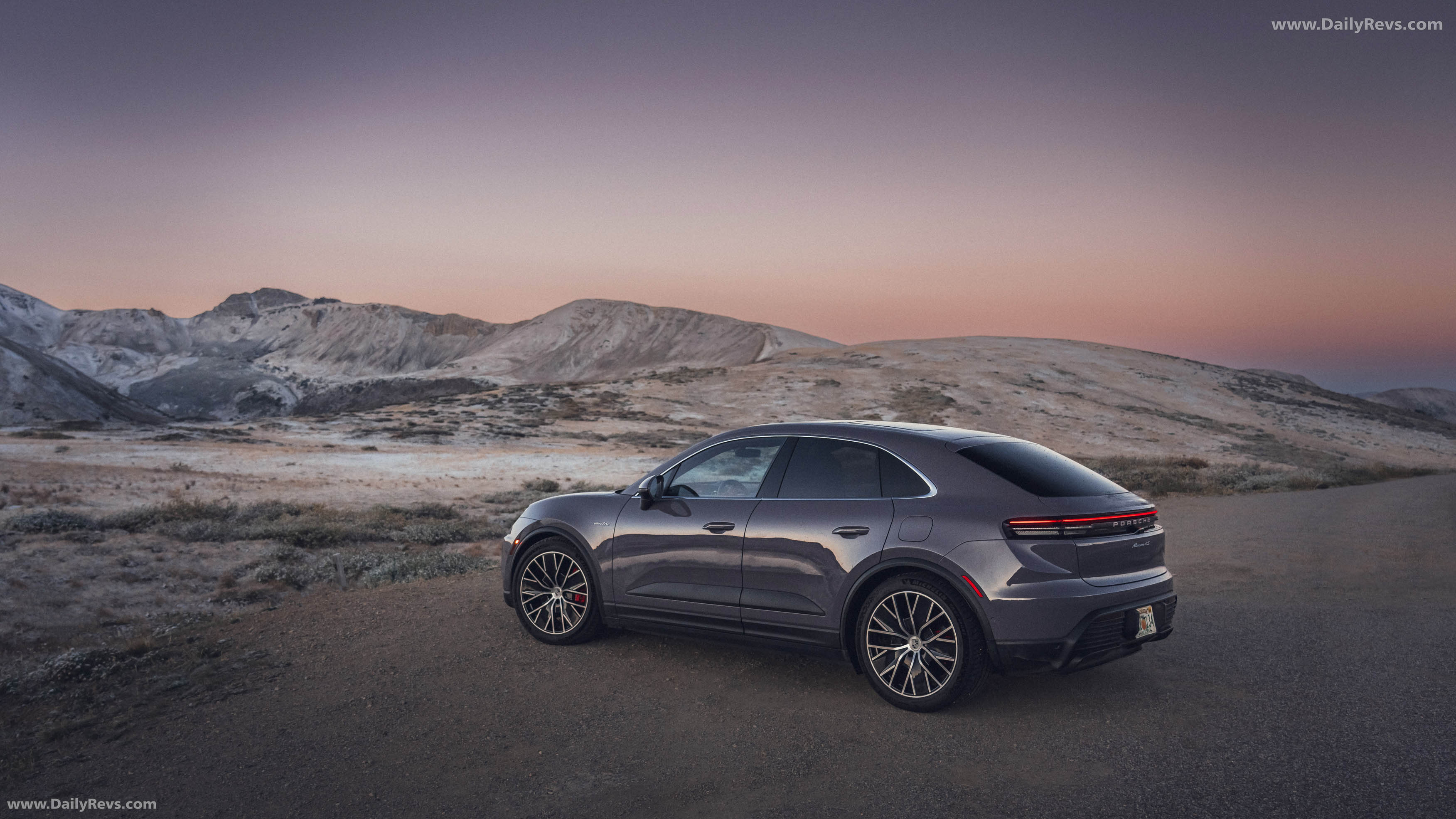 2025 Porsche Macan 4S Provence Rear View