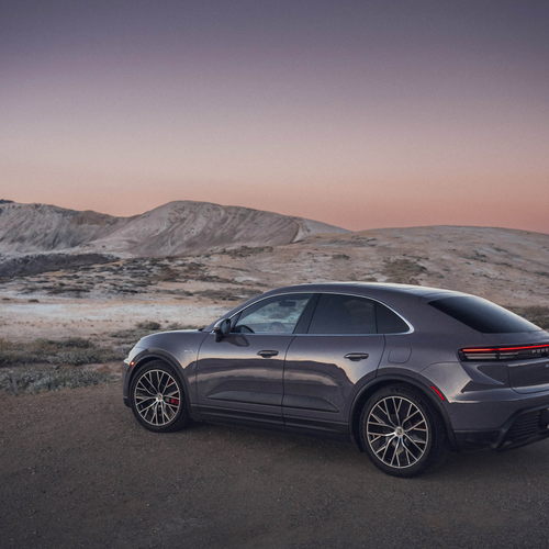 2025 Porsche Macan 4S Provence Rear View