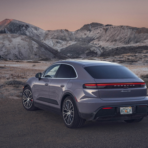 2025 Porsche Macan 4S Provence Rear View