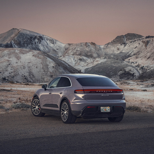 2025 Porsche Macan 4S Provence Rear View