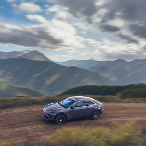 2025 Porsche Macan 4S Provence Top View