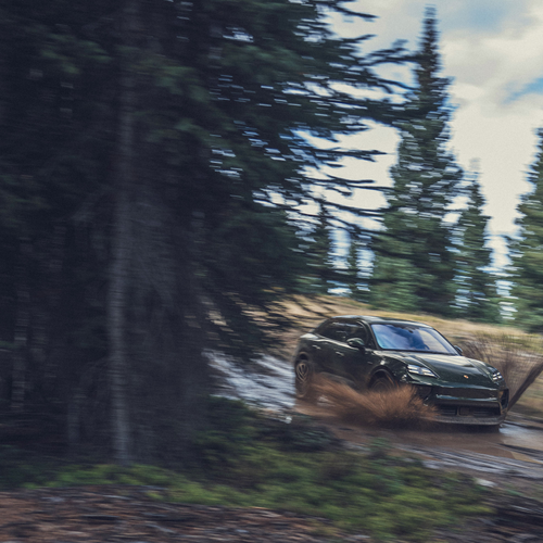 2025 Porsche Macan 4 Oak Green Front View