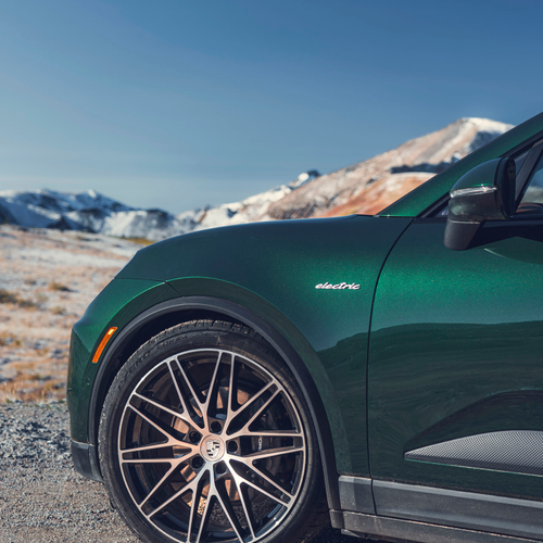 2025 Porsche Macan 4 Oak Green Exterior