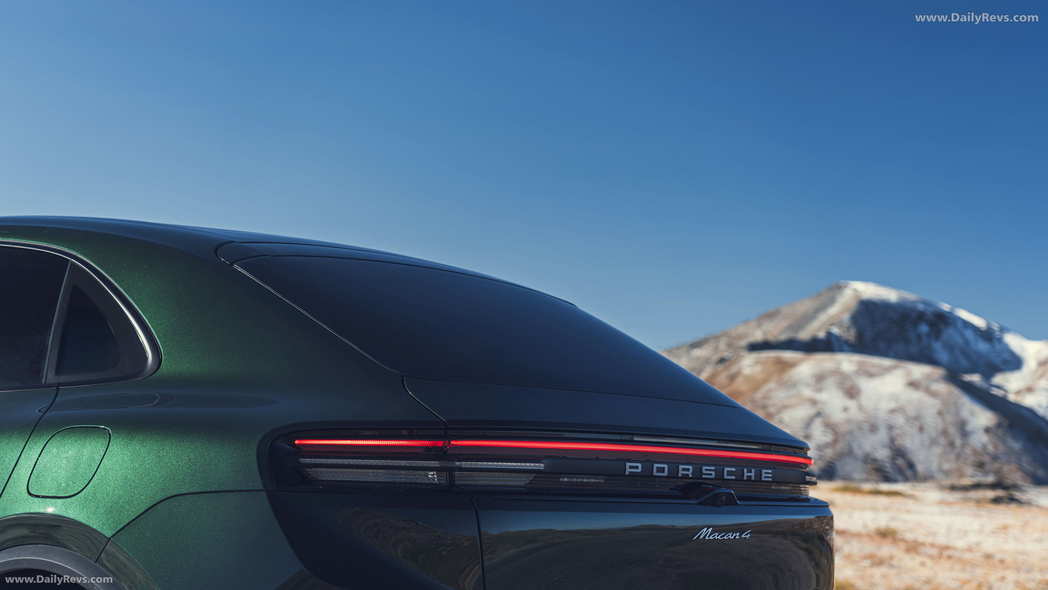 2025 Porsche Macan 4 Oak Green Exterior