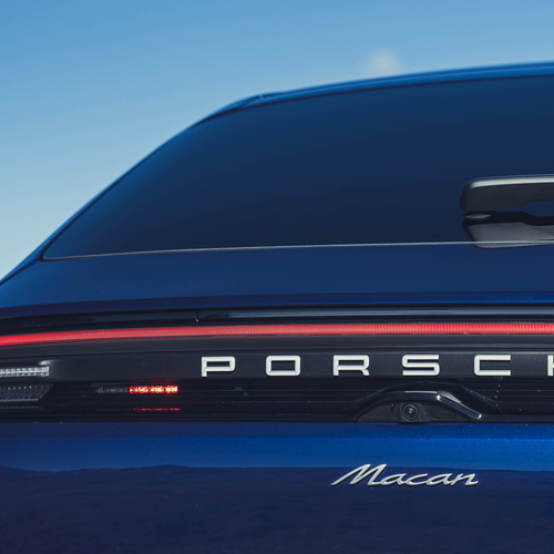 2025 Porsche Macan Gentian Blue H2 Exterior