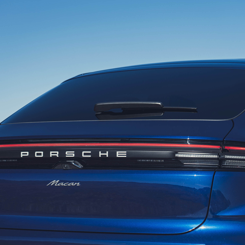 2025 Porsche Macan Gentian Blue H2 Exterior