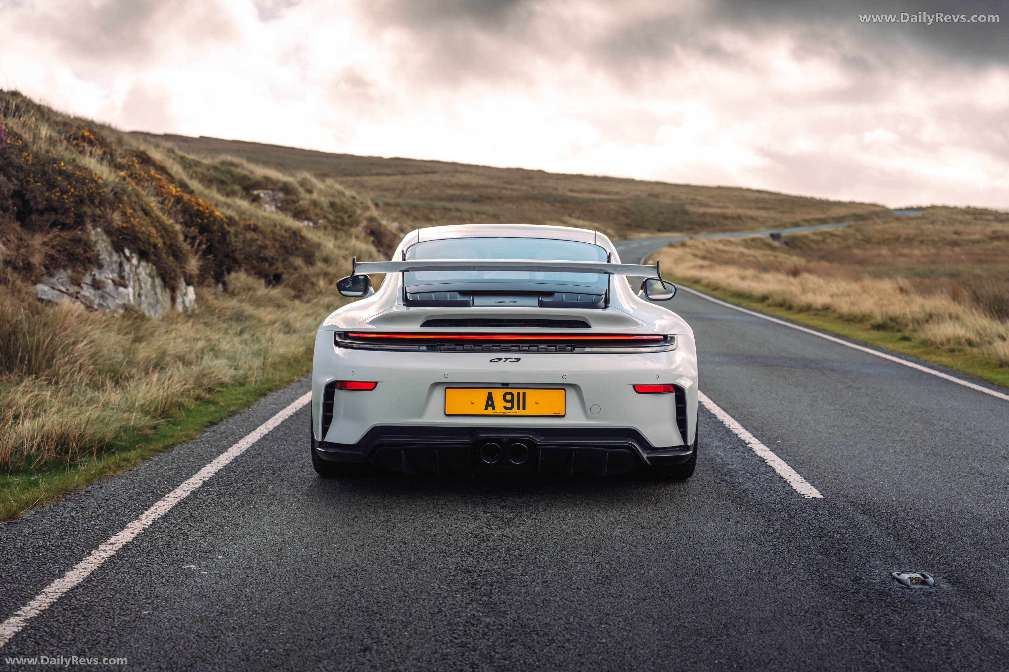 2025 Porsche 911 GT3 992 ll UK Version Rear View