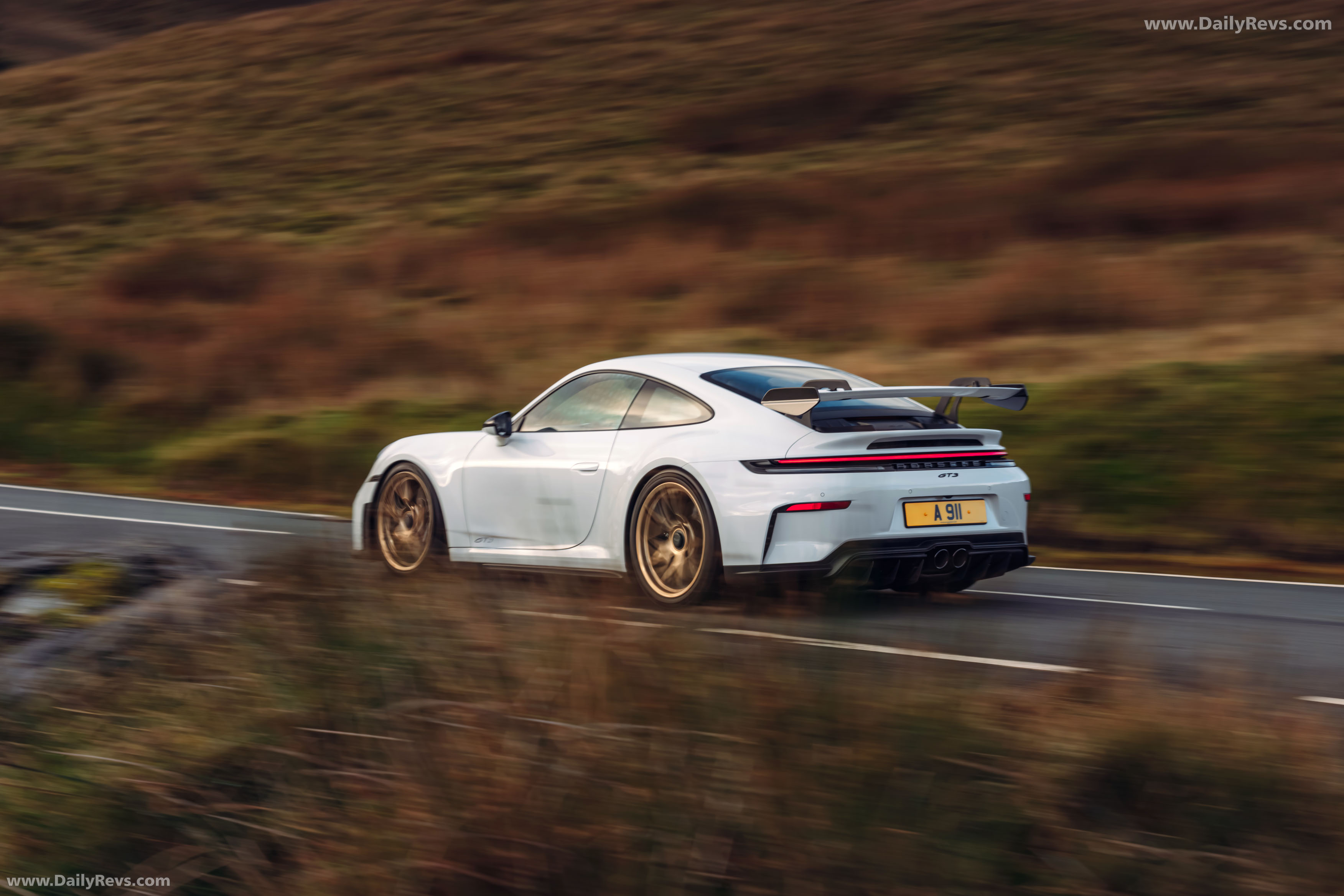 2025 Porsche 911 GT3 992 ll UK Version Rear View