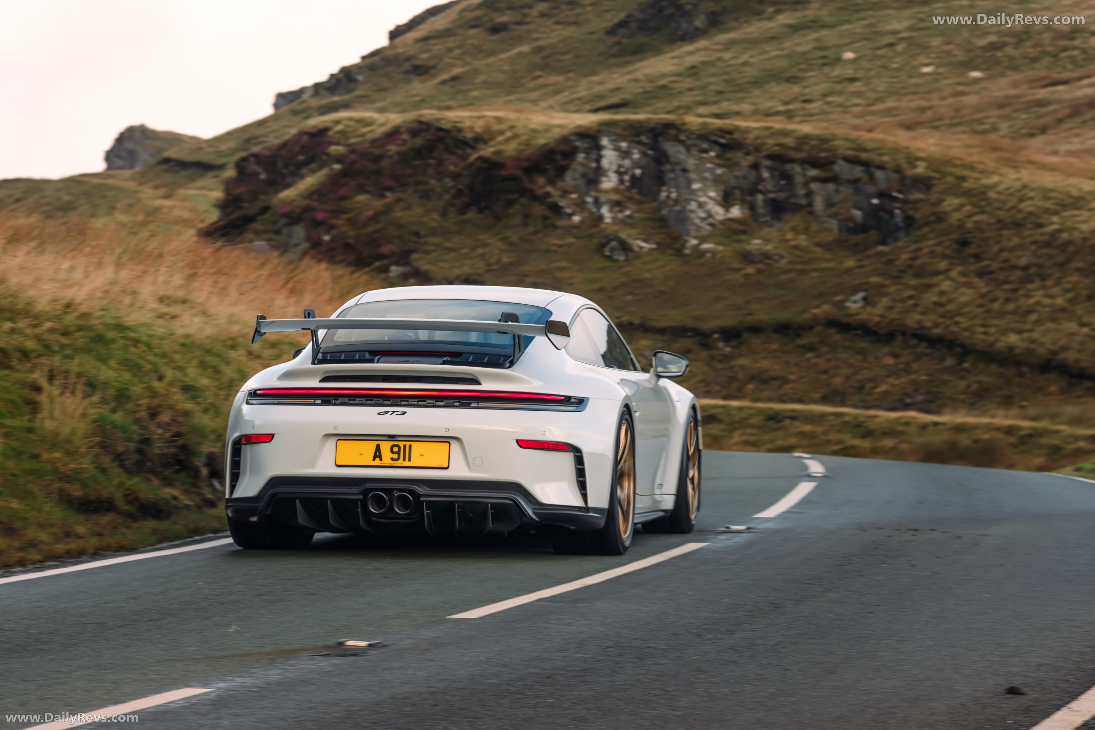 2025 Porsche 911 GT3 992 ll UK Version Rear View