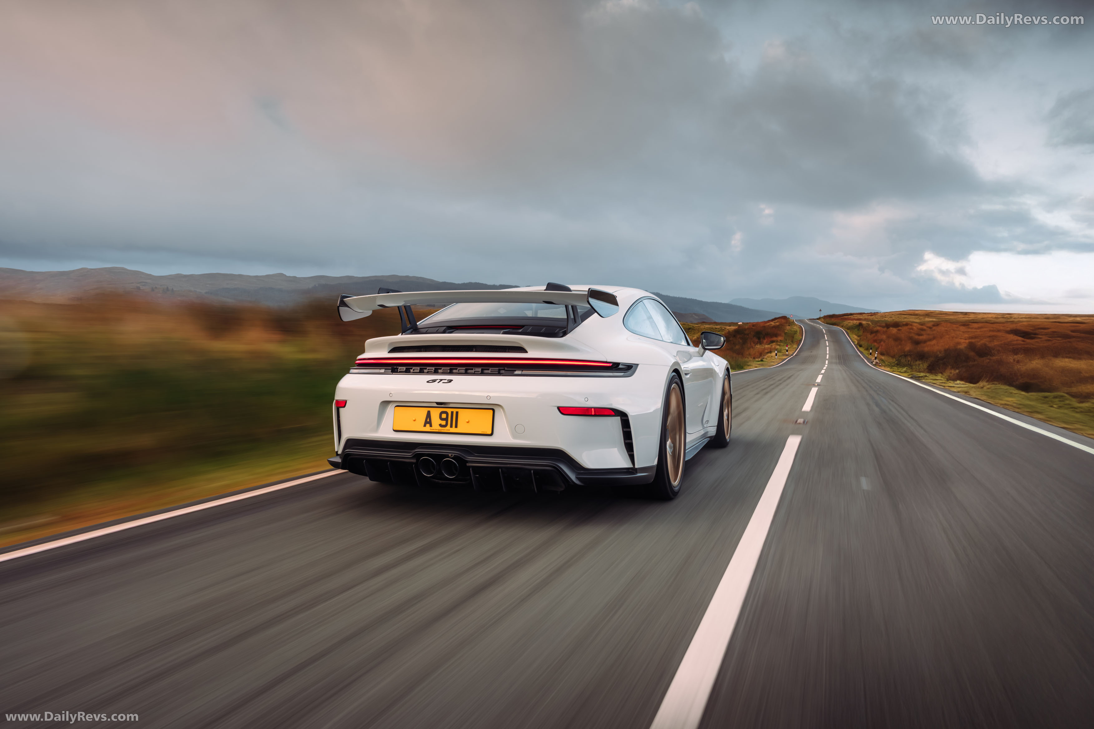 2025 Porsche 911 GT3 992 ll UK Version Rear View