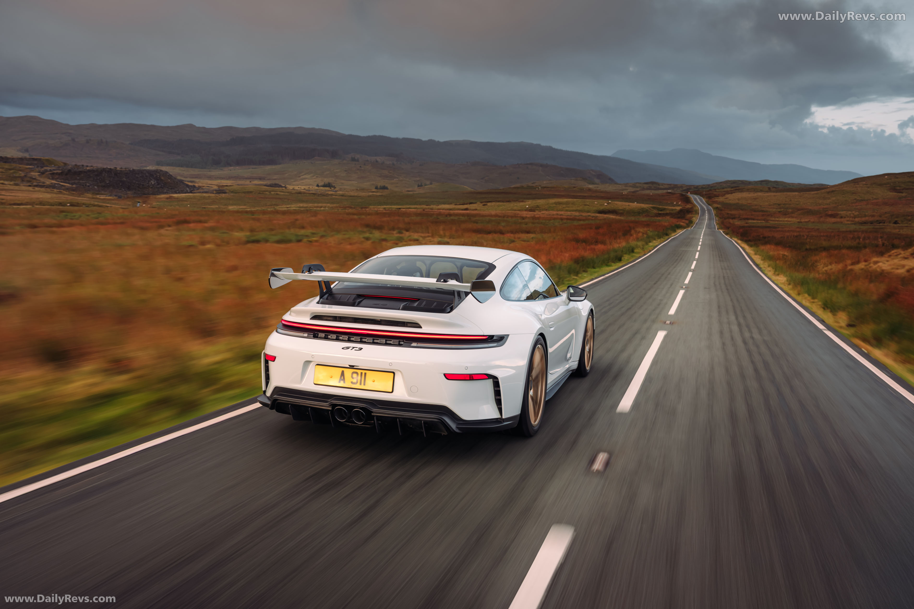2025 Porsche 911 GT3 992 ll UK Version Rear View