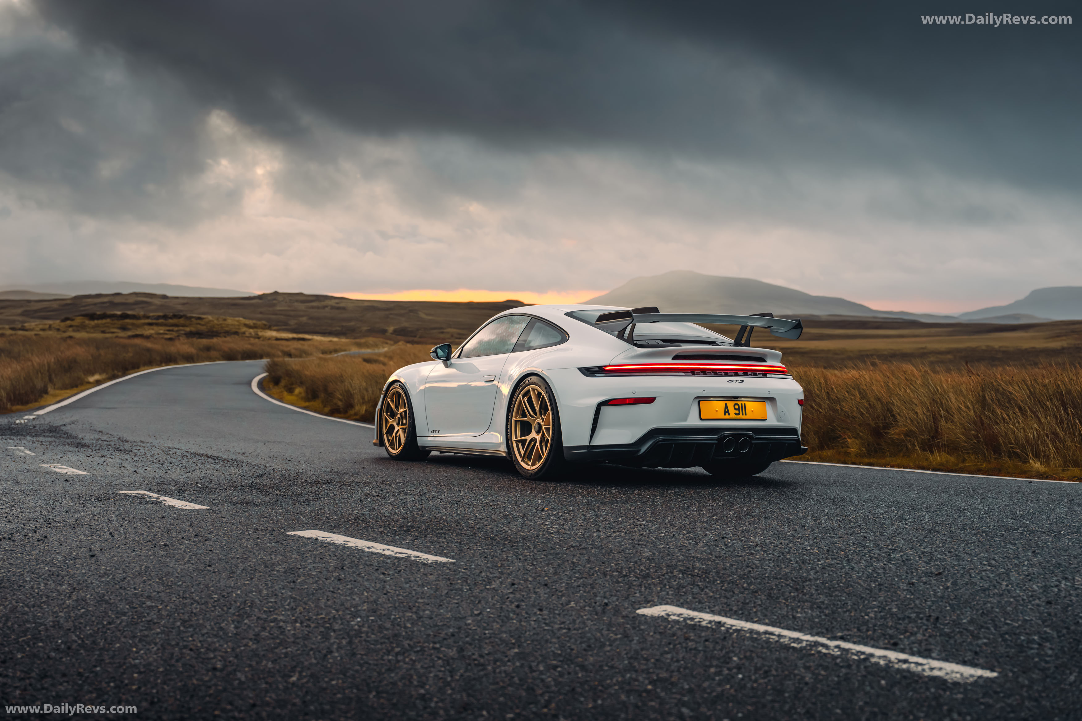 2025 Porsche 911 GT3 992 ll UK Version Rear View