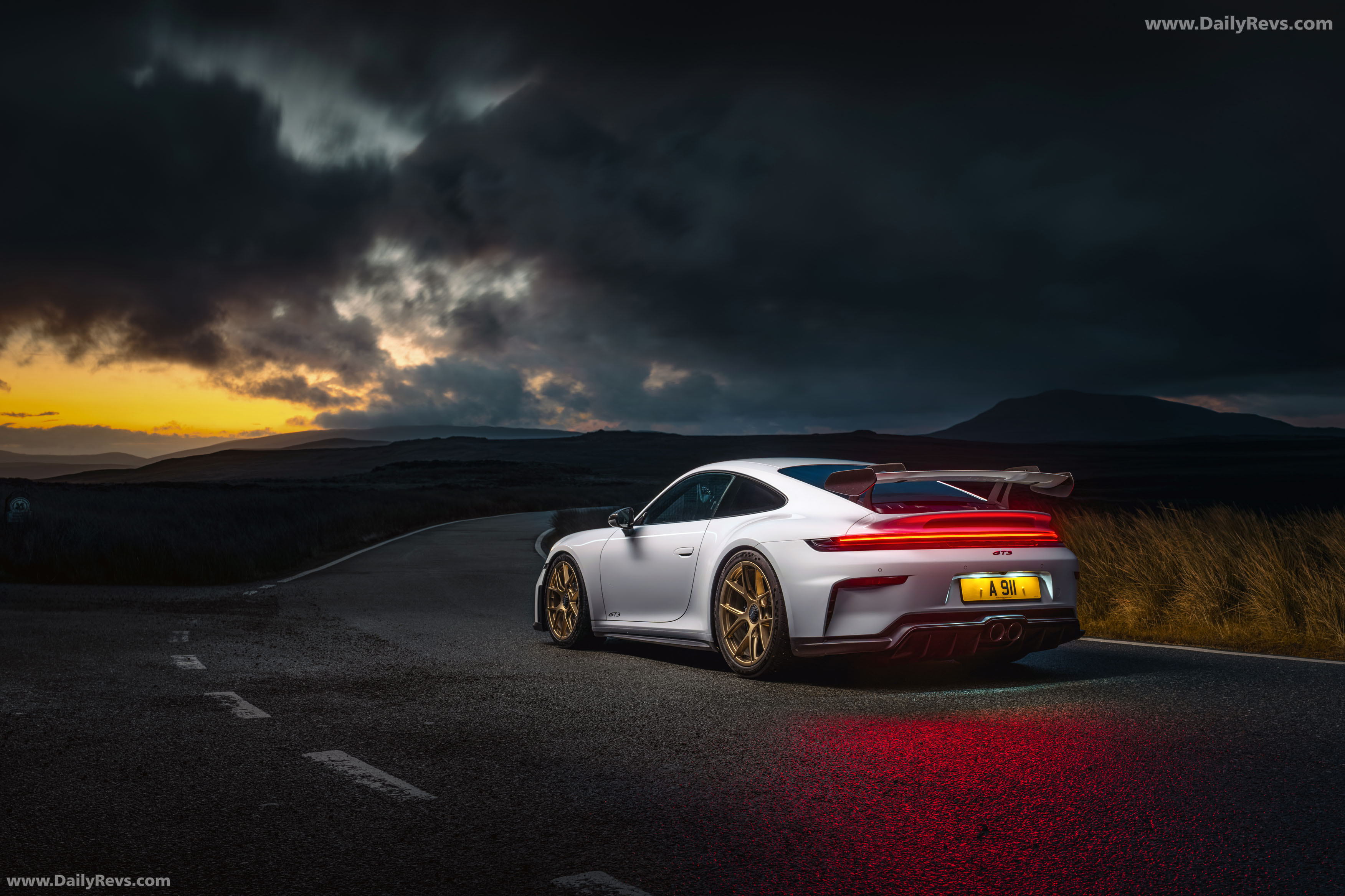 2025 Porsche 911 GT3 992 ll UK Version Rear View